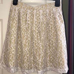 White Lace Skirt